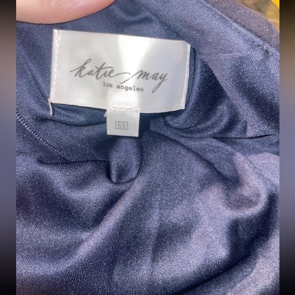 New! Katie May x REVOLVE Avena Gown in Navy 💙 Medium - Picture 8 of 11